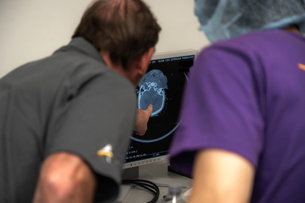 CT scan computer