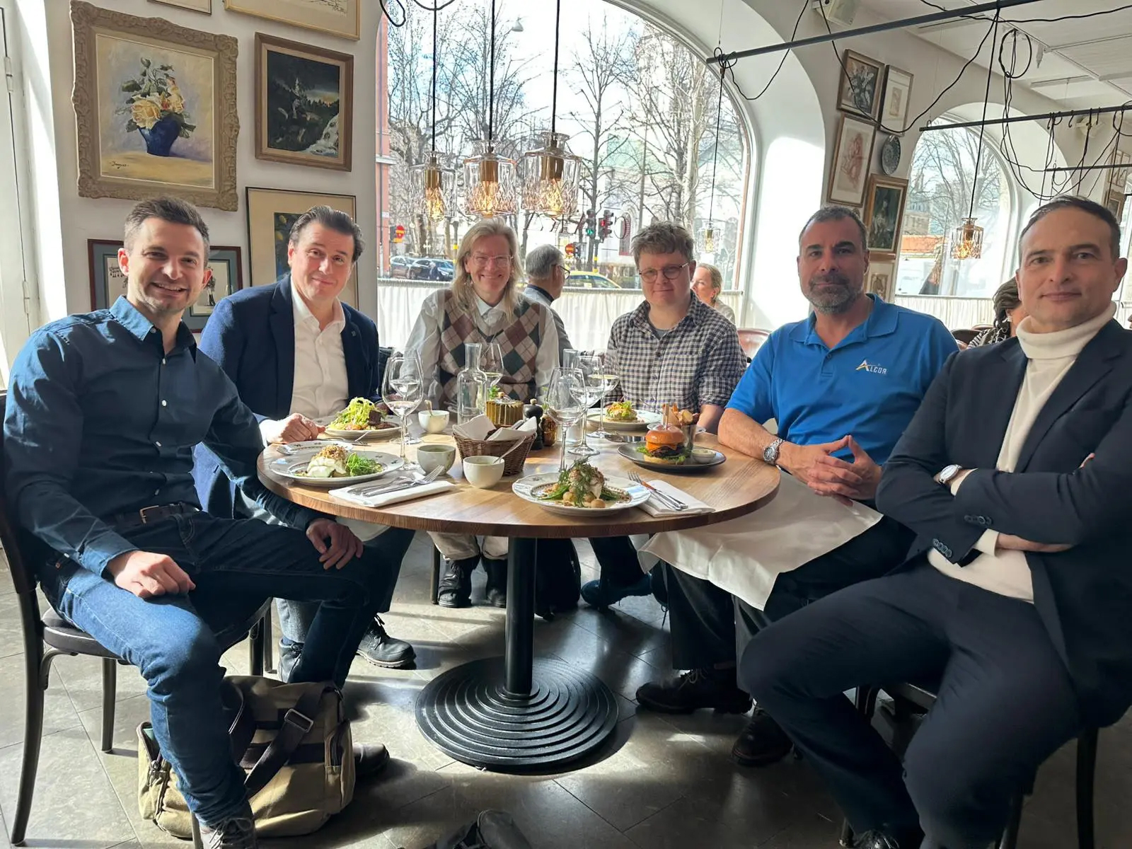 James Europe lunch